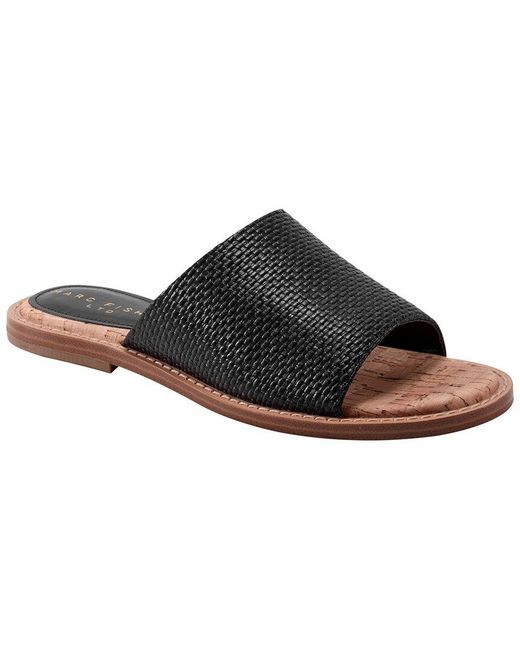 Marc Fisher Black Grayce Sandal