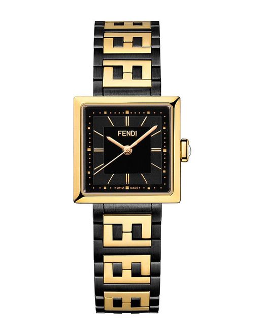 Fendi Metallic Forever Square Watch