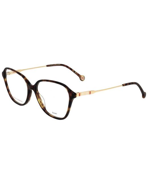 Carolina Herrera Metallic 55Mm Optical Frames