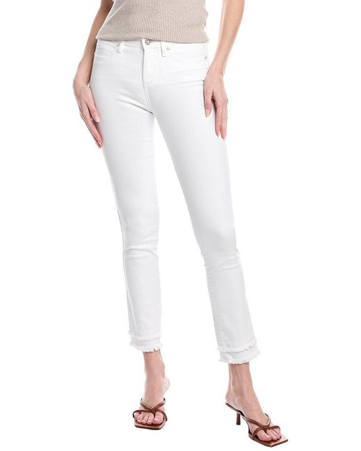 Lilly Pulitzer White South Ocean-High Rise Resort Jean