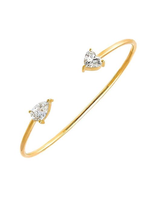 By Adina Eden Metallic 14K 2.04 Ct. Tw. Lab-Grown Diamond Bracelet