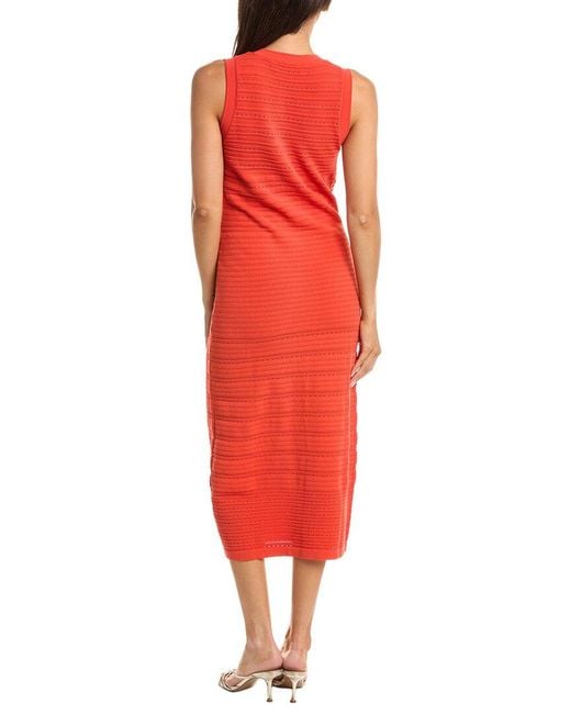 Tahari Red The Alessandra Dress