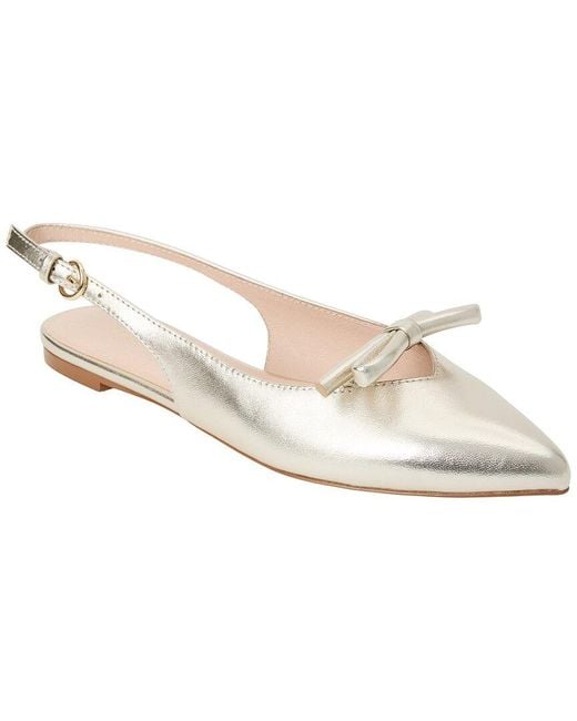 Jack Rogers White Lennox Leather Flat