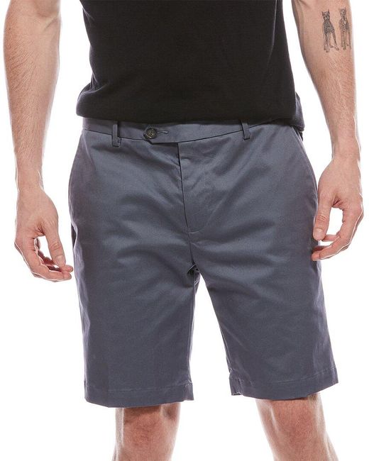 Reiss Blue Oe Hampton Casual Chino Short for men