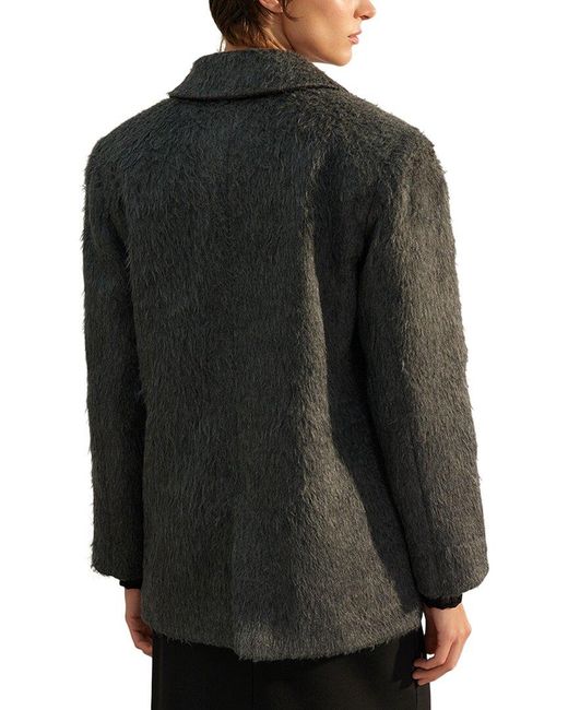 Trendyol Black Oversized Coat