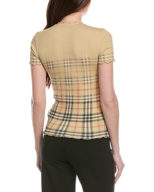 Burberry Natural Gradient Top