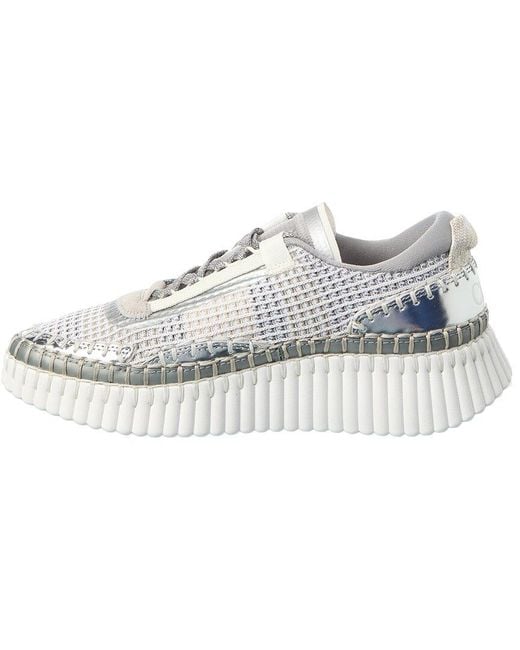 Chloé White Nama Sneaker