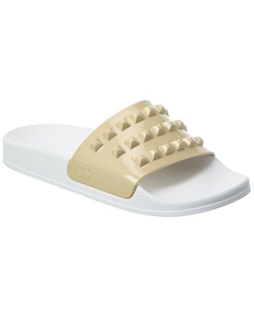 Carmen Sol White Franco Sandal