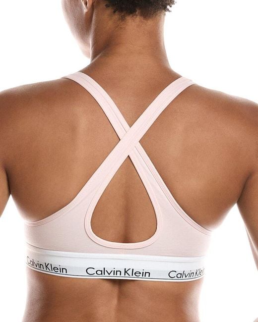 Calvin Klein White Icon Padded Bralette
