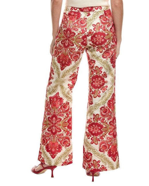 FLORA BEA NYC Red Selena Pant