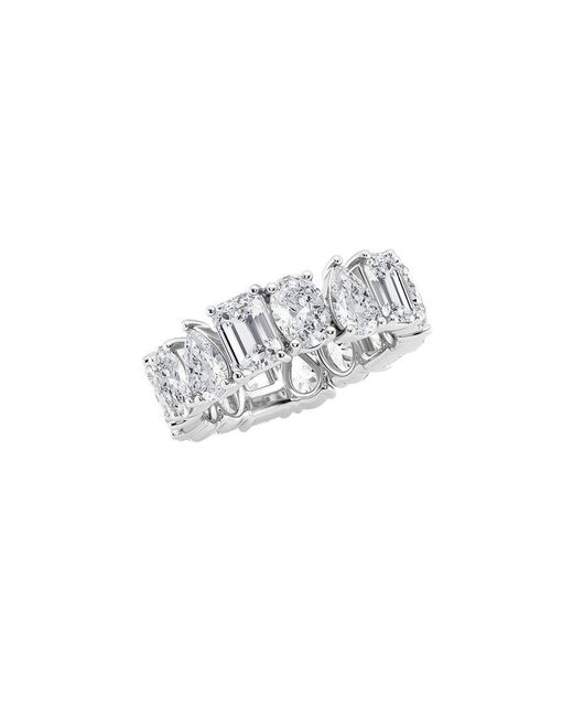Lab Grown Diamonds White 14K 8.25 Ct. Tw. Lab-Grown Diamond Eternity Ring