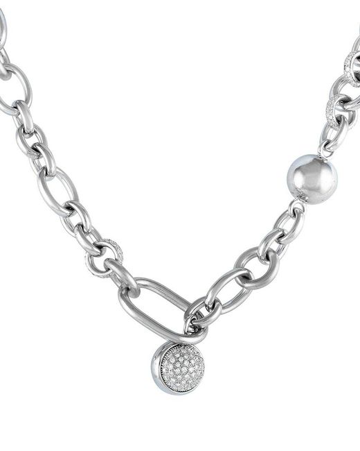 Pomellato Metallic 18K 2.25 Ct. Tw. Diamond Necklace (Authentic Pre-Owned)