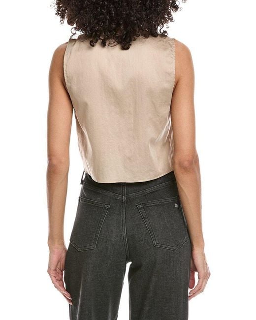 Leset Black Yoko Tie Top