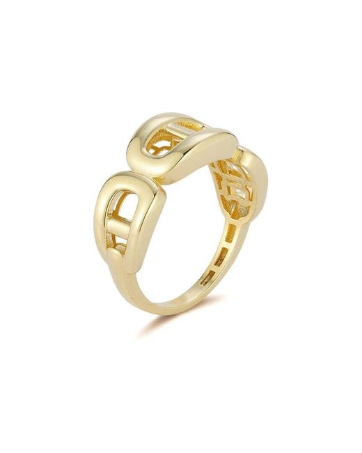 Ember Fine Jewelry Metallic 14K Bold Mariner Link Ring