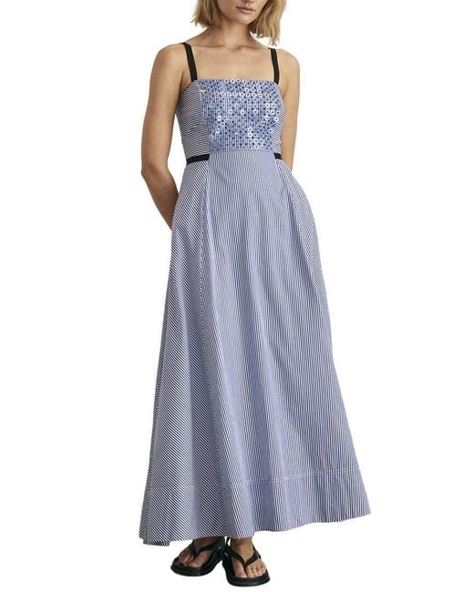 Tanya Taylor Purple Tavira Dress