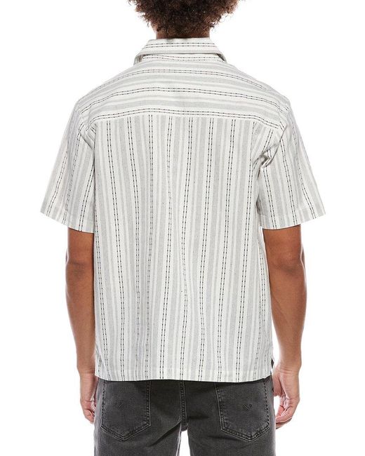 Sovereign Code White Stripe Shirt for men