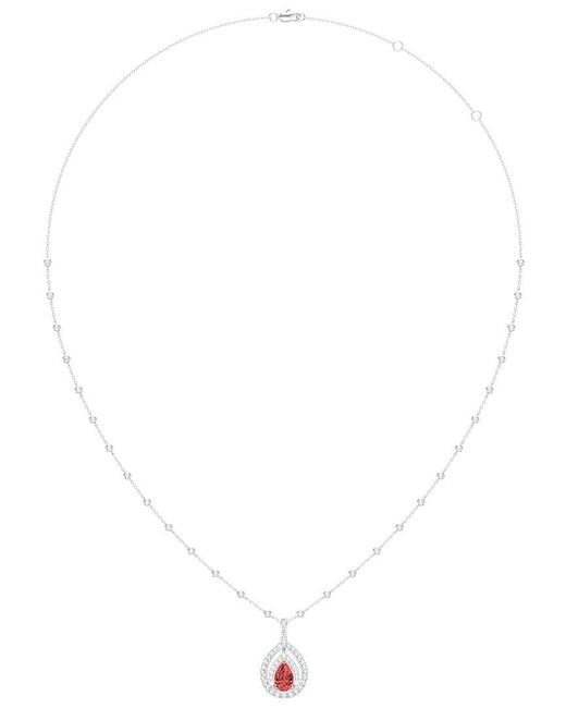 Lab Grown Diamonds White 14K 2.70 Ct. Tw. Lab-Grown Diamond Fashion Pendants