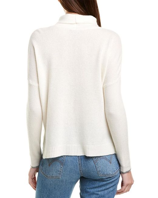 Lilla P White Cashmere Sweater