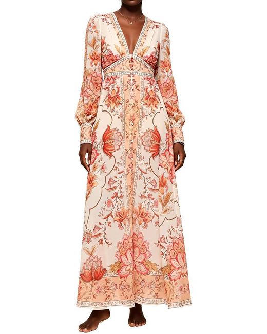 Emma way Red Maxi Dress