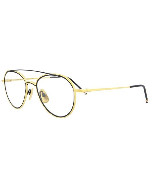 Thom Browne Metallic Novelty 53Mm Optical Frames
