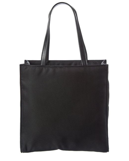 Prada Black Logo Re-Nylon Tote