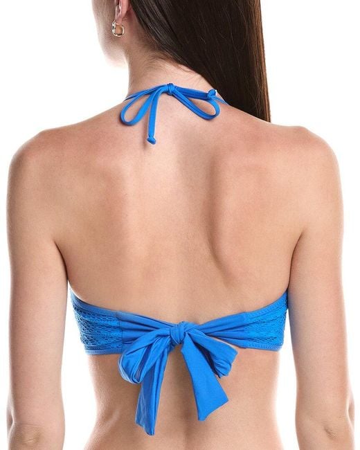 Becca Blue Color Play Bandeau Top