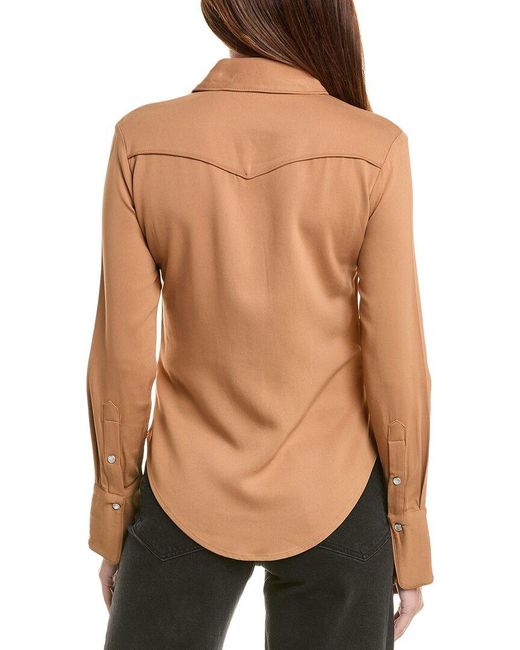 Rag & Bone Black Cleo Workshirt