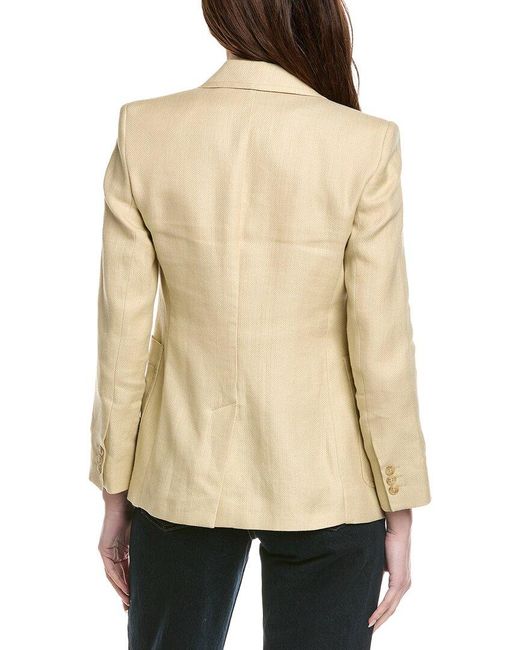 Max Mara Natural Weekend Galli Linen-Blend Blazer