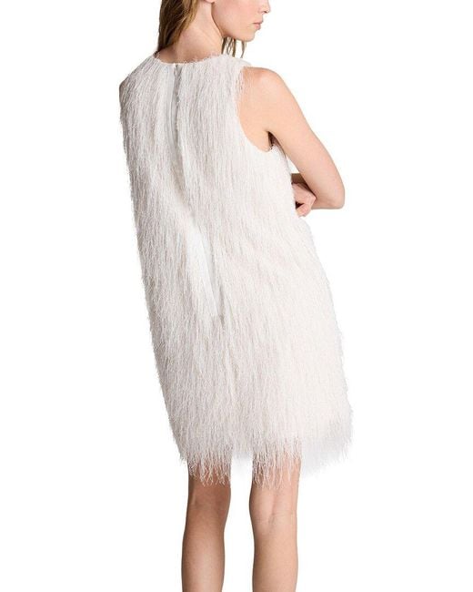 Kenneth Cole Multicolor Fringed Mini Dress