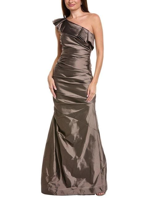 brown embellished maxi dress AKIRA Love Letters Embellished Maxi Dress | Brown main image 1