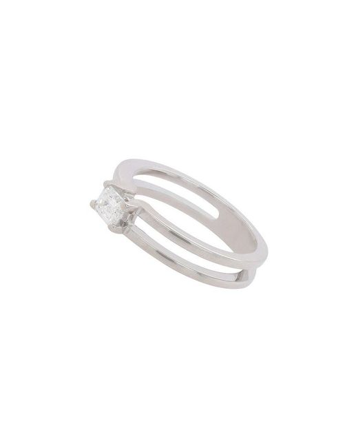 Diana M White Fine Jewelry 18k 0.40 Ct. Tw. Diamond Half-eternity Ring