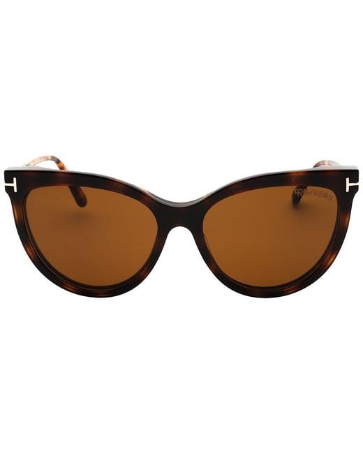 Tom Ford White 56Mm Optical Frames