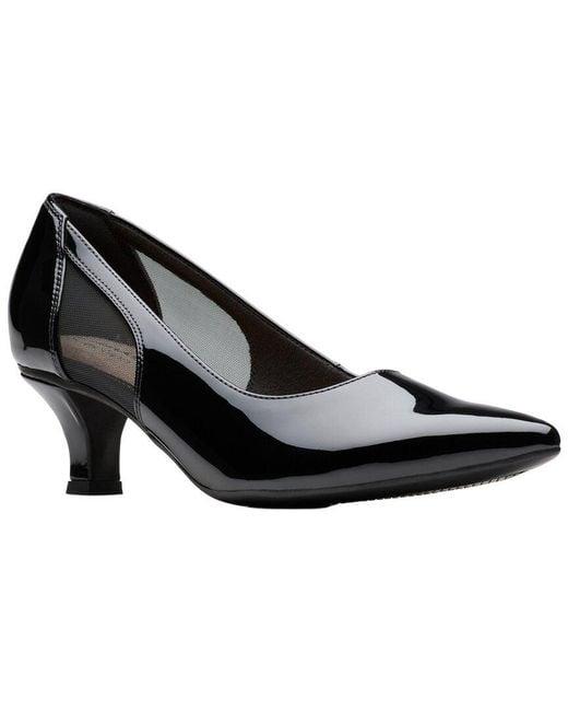 Clarks Black Kepley Cora Pump
