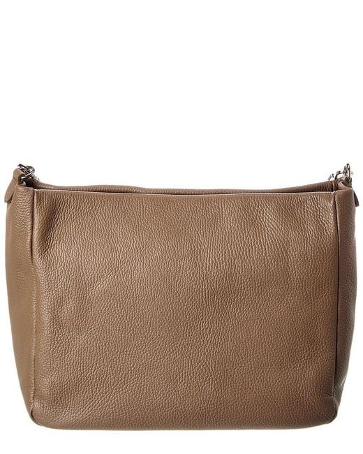 Italian Leather Brown Tote