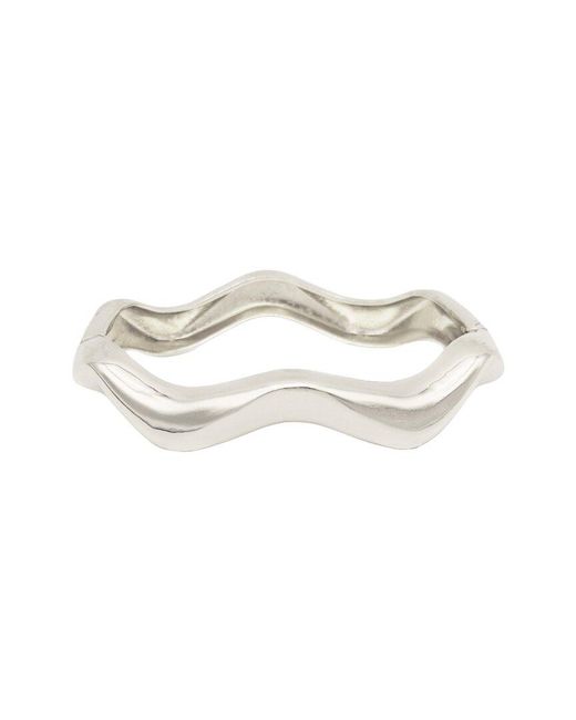 petit moments White Cuff Bracelet
