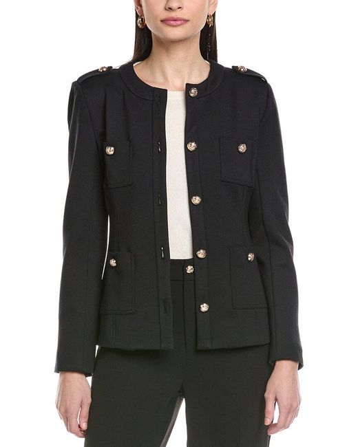 Cece Black Cardigan Blazer
