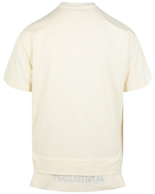 Ambush White T-shirt for men