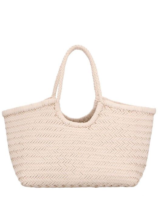 Dragon Diffusion Natural Big Nantucket Leather Shoulder Bag