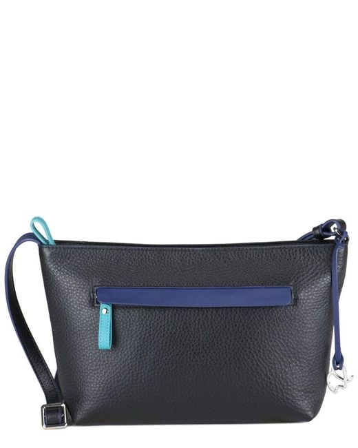 Mywalit Black Small Leather Crossbody