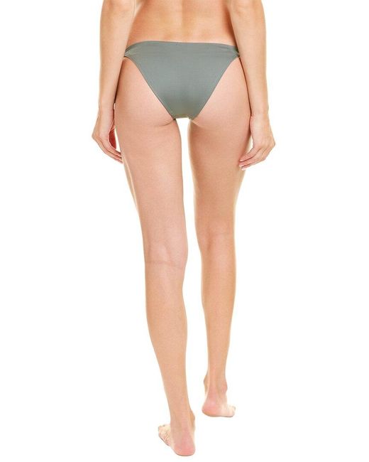 Vitamin A White Elle Tie-Side Bikini Bottom