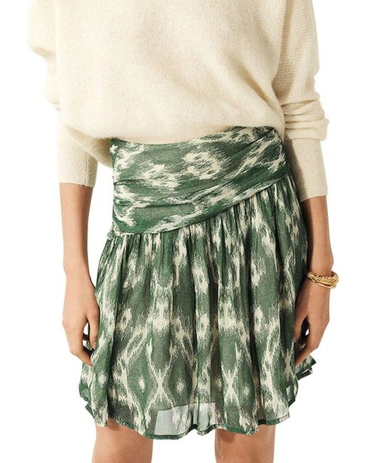 Ba&sh Green Jupe Mina Skirt