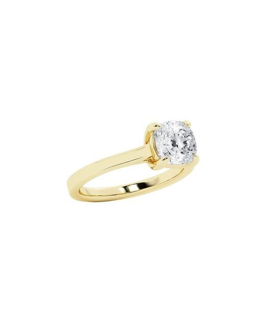 Lab Grown Diamonds Metallic 14K 2.00 Ct. Tw. Lab-Grown Diamond Solitaire Engagement Ring