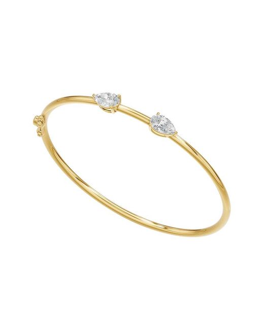 Lab Grown Diamonds Metallic 14K 2.00 Ct. Tw. Lab-Grown Diamond Bracelet