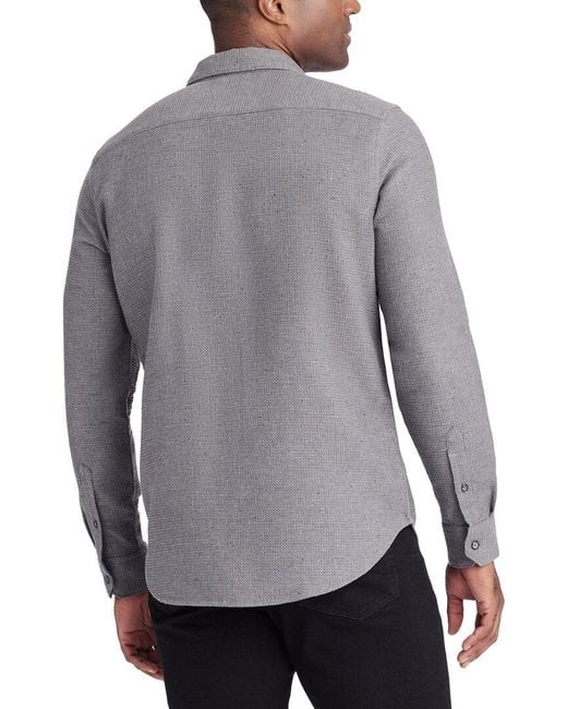 Robert Graham Gray Melbury Woven Shirt for men