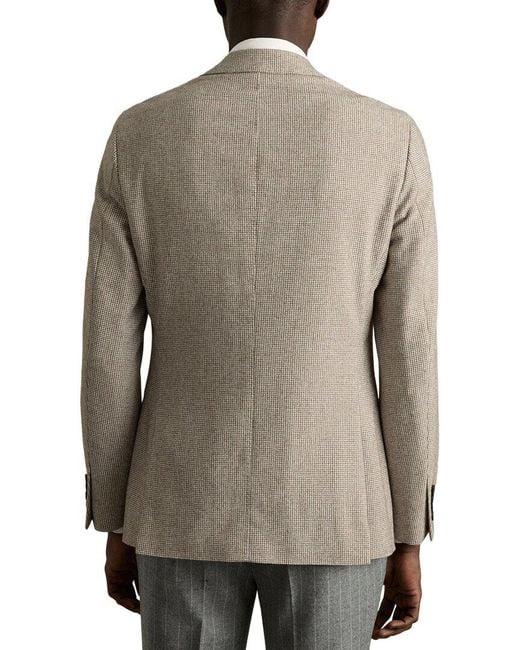 Reiss Natural Garland Blazer for men