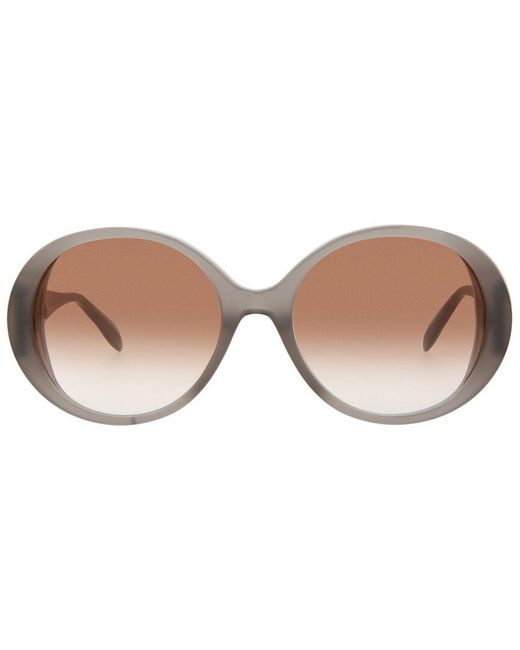 Alexander McQueen Brown Am0285s 145mm Sunglasses