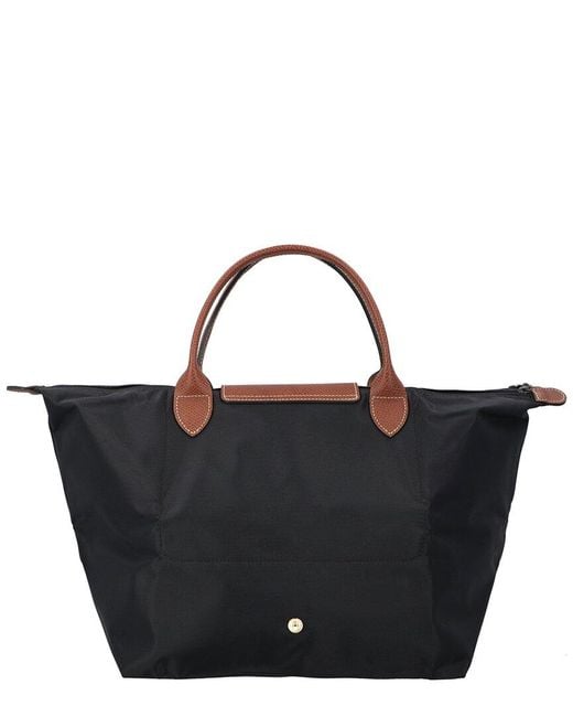 Longchamp Black Le Pliage Original Canvas Tote