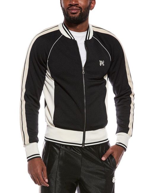 Palm Angels Black Active Jacket for men