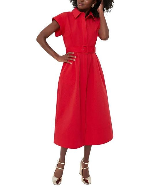 VIBI Red Dress
