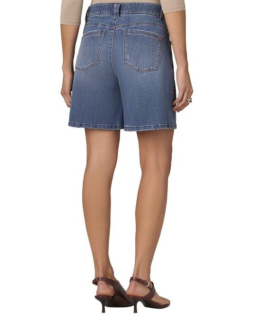 Wit & Wisdom Blue High Rise Relaxed Short